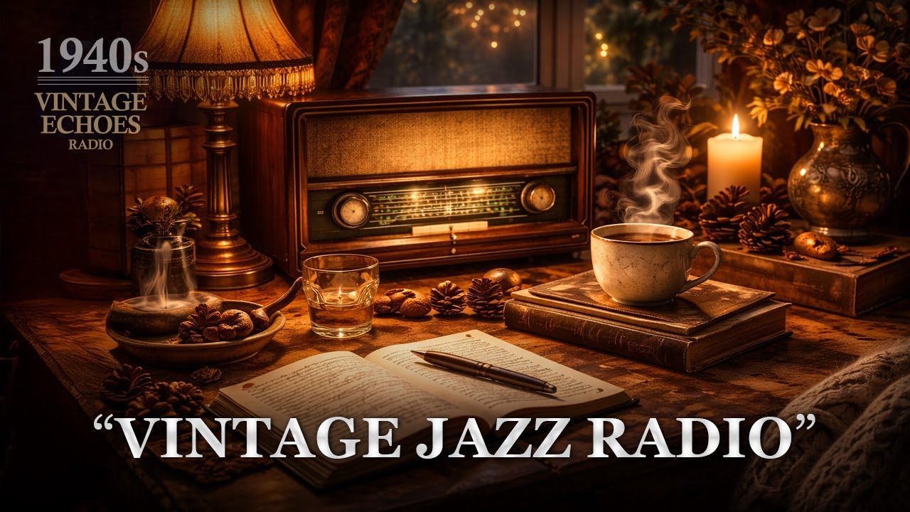 1940s Cozy Jazz Lounge | Vintage Jazz Radio | Vintage Echoes Radio