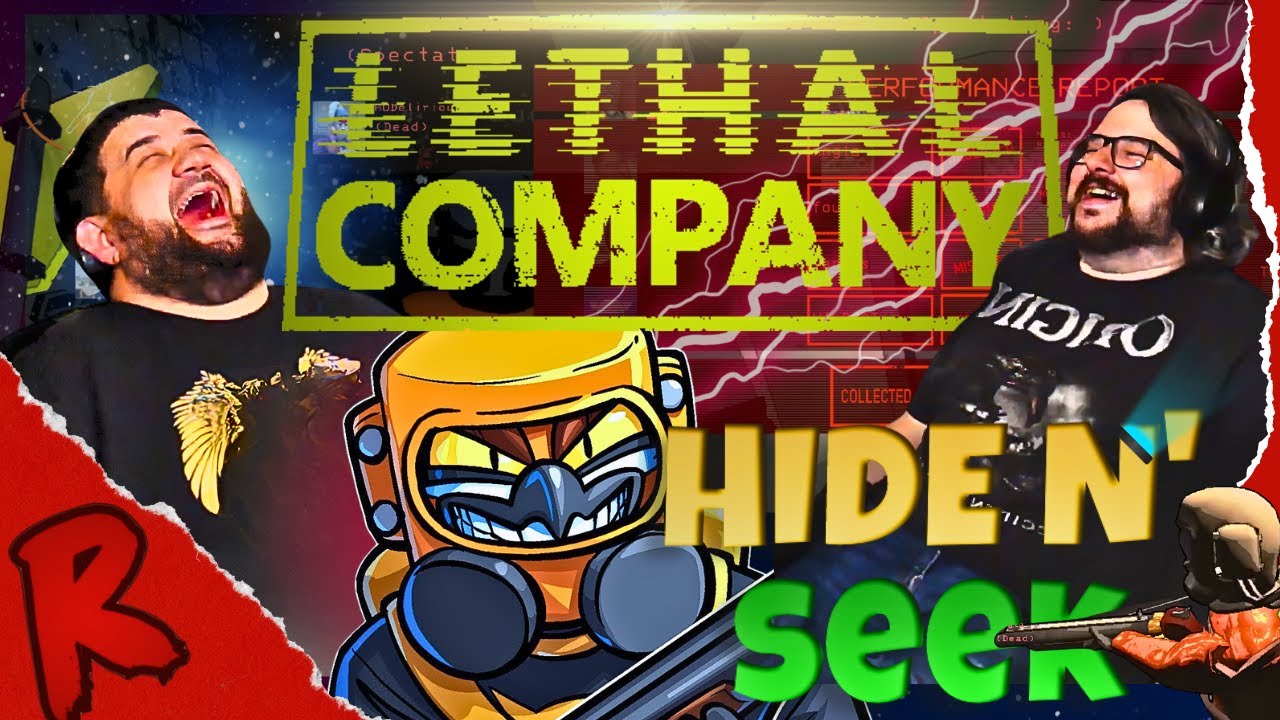Lethal Company - Hide and Seek Game Mode! (Modded) - @VanossGaming | RENEGADES REACT