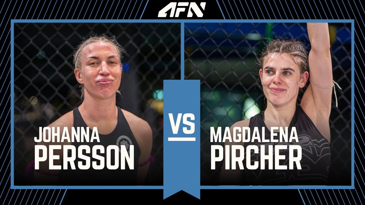 Johanna Persson vs Magdalena Pircher | Muay Thai Fight | AFN 6