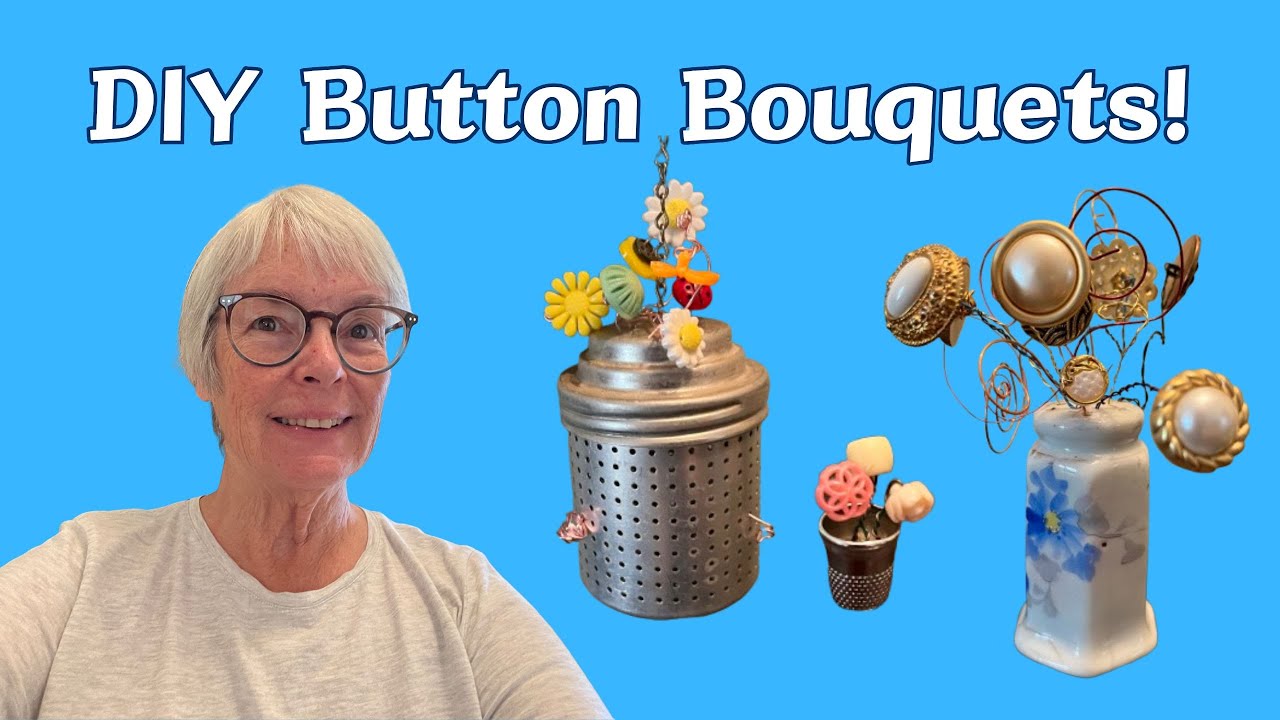 Make Stunning Button Bouquets with This Simple DIY Guide