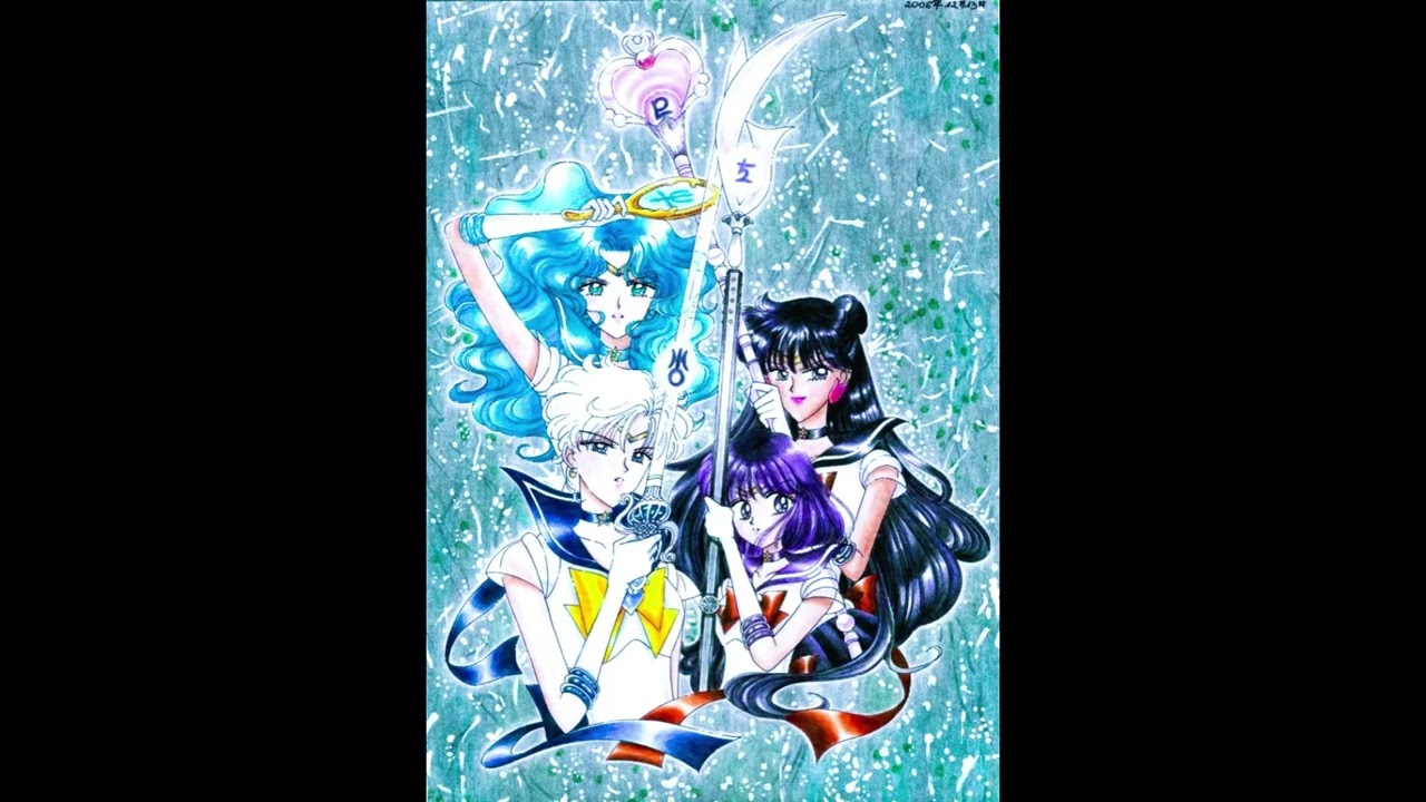 Sailor Moon OST Outer Senshi hyper nightcore