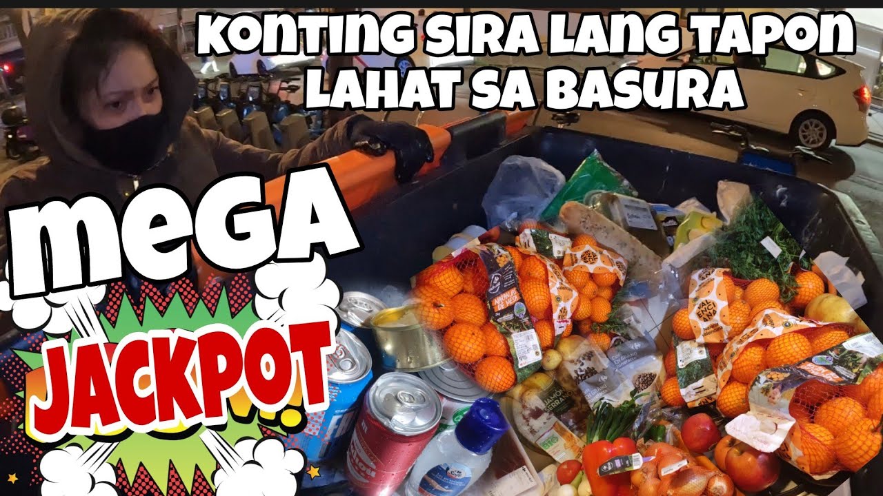 NA SHOCK SA DAMI TIBA-TIBA MEGA JACKPOT SI JEZVLOG😱‼️ ganito magtapon ang españa🇪🇸|dumpster diving