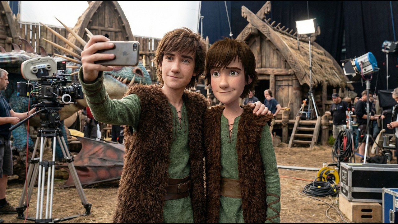 What if HOW TO TRAIN YOUR DRAGON existed&hellip;and its heroes could meet their real-life counterparts?