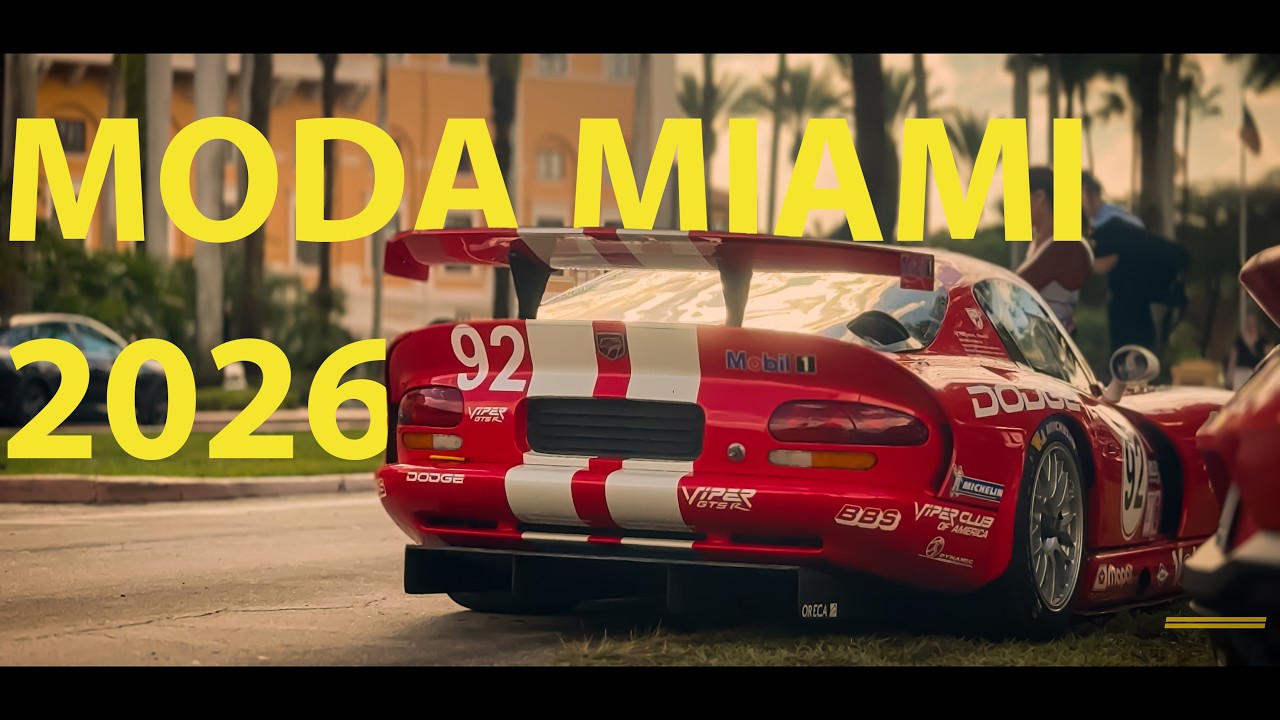 BILLIONAIRE'S CAR CLUB @ MODA MIAMI 2026