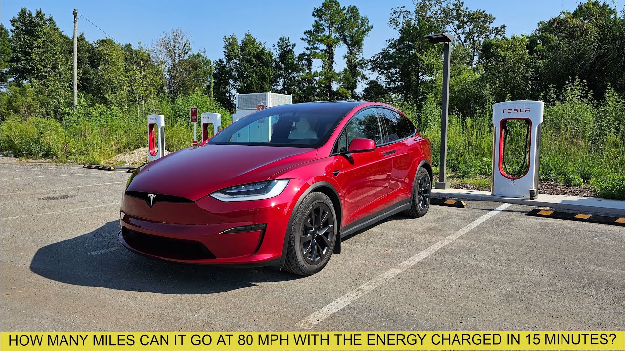 Tesla Model X Takes On The 10% Challenge In The Florida Heat