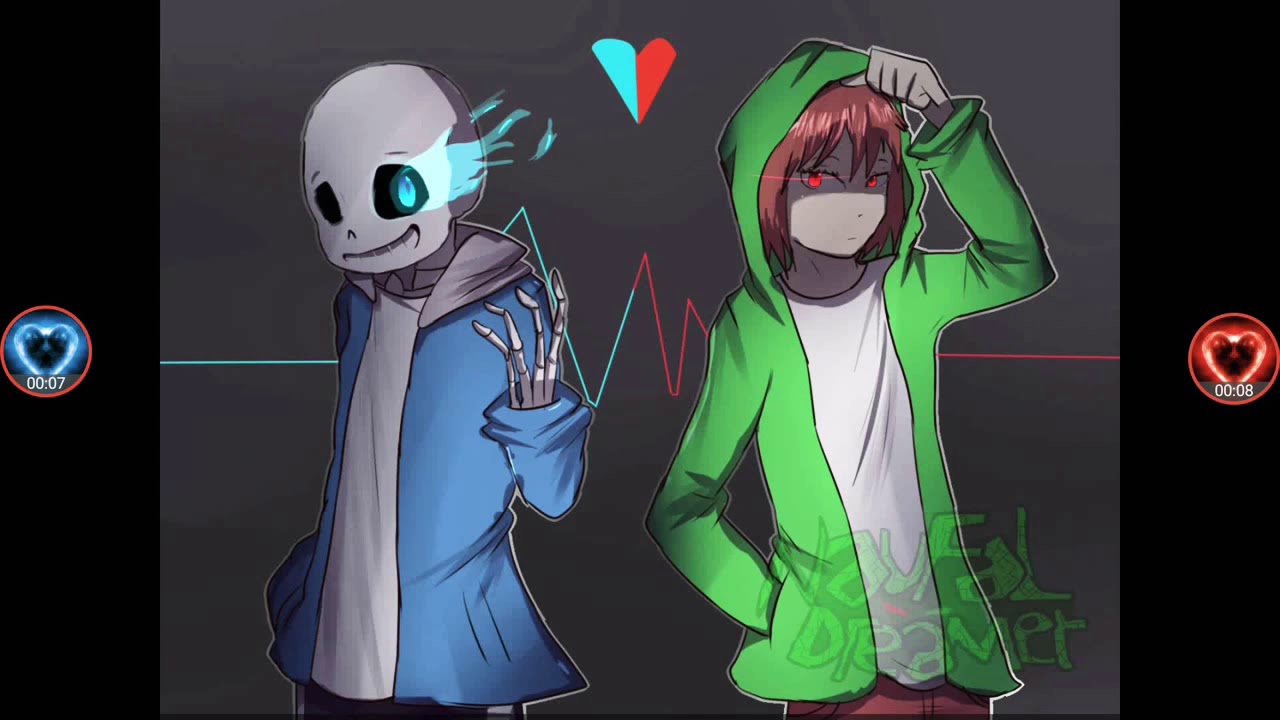 Sans x Story Shift Chara Stronger Than You (Project complete)