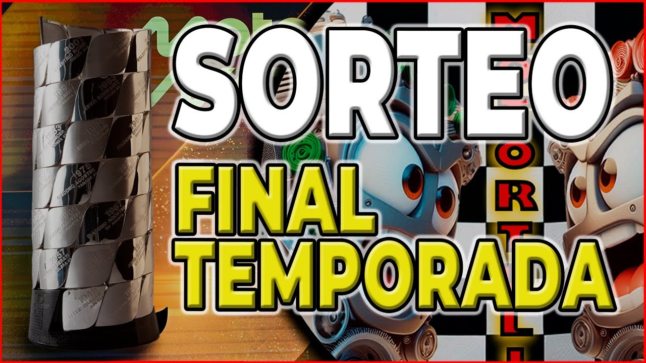 ¡LLEGO EL MOMENTO! Hoy sorteamos la REPLICA del TROFEO de los CAMPEONES |MOTO GP 2025-LA MOTORTULIA