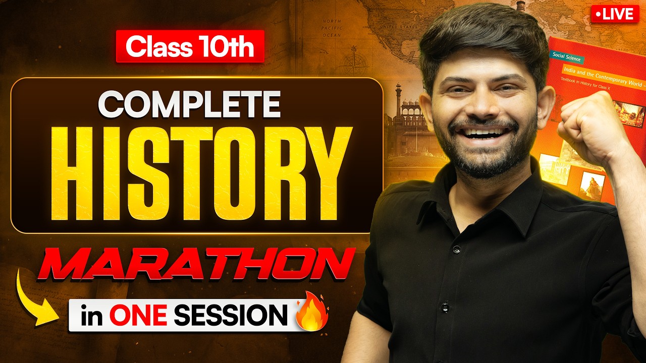 Class 10 SST - Complete History Revision 🔥 | Session 2026 | Digraj sir
