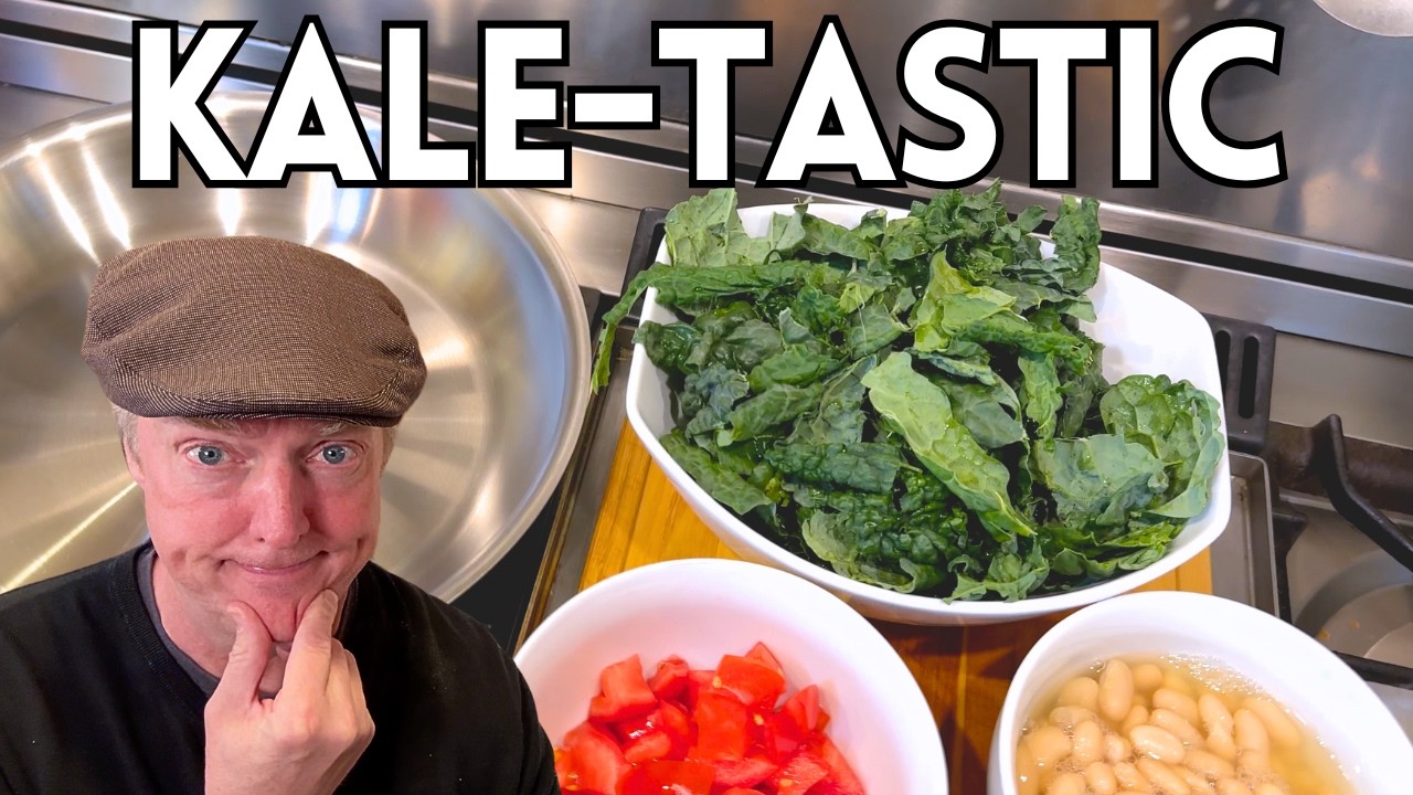 White Beans, Kale and Tomatoes Recipe: It's KALETASTIC!