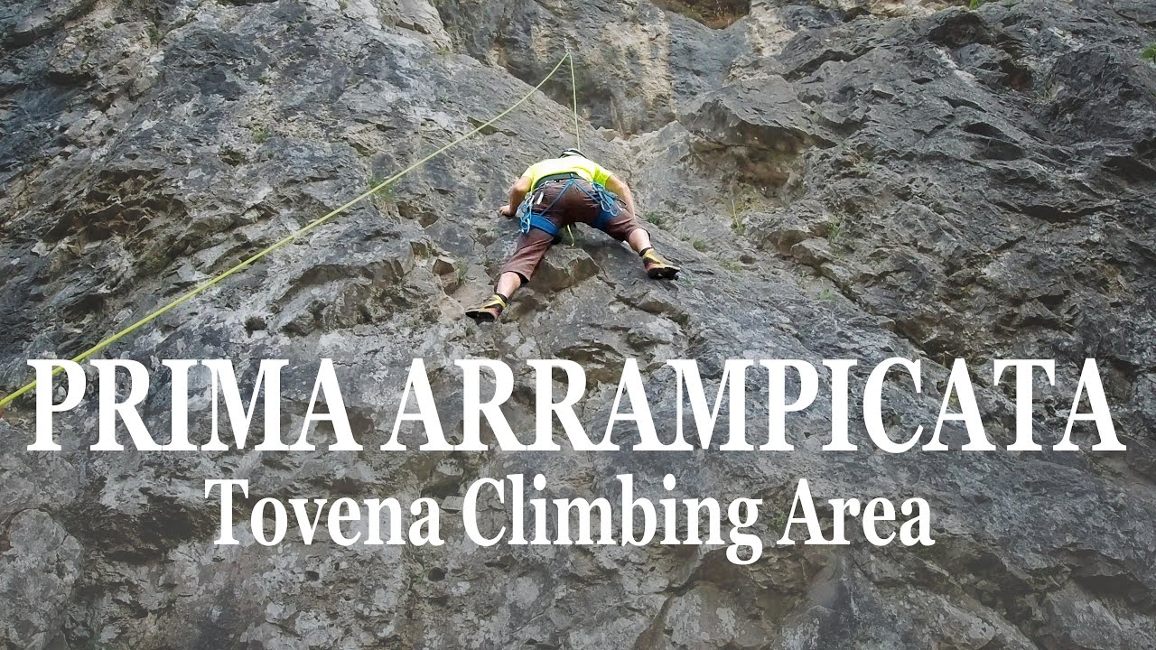 PRIMA VOLTA IN FALESIA ad ARRAMPICARE (MALE) - Climbing Center P. Donadon Tovena, Passo San Boldo TV