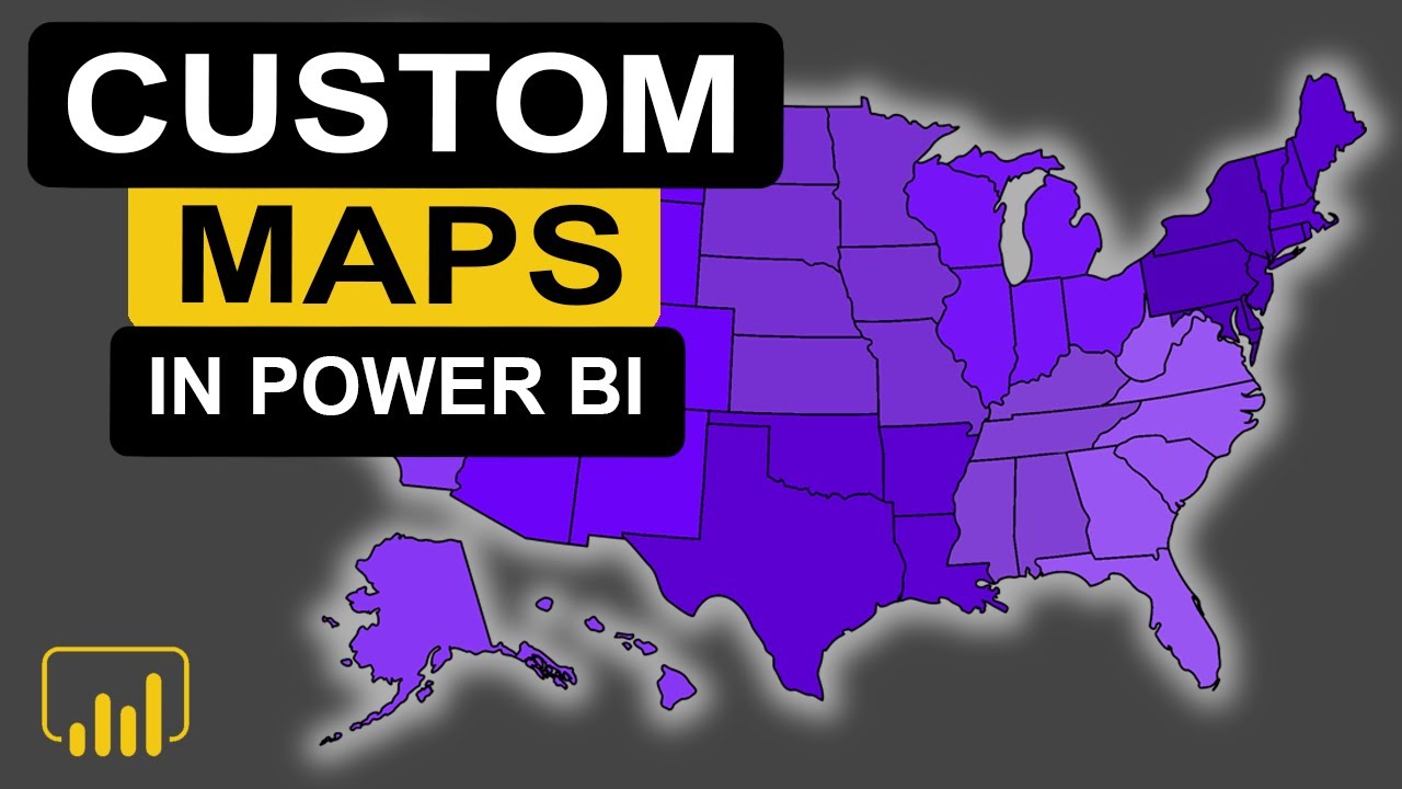 Creating Custom Maps (Region Maps, Store Maps, etc) for Use in Power BI