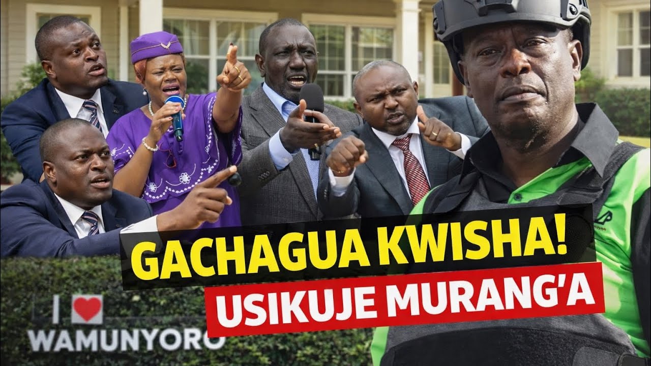 😳 Hasira Zalipuka Wamunyoro! “GACHAGUA “USIKUJE MURANG’A”