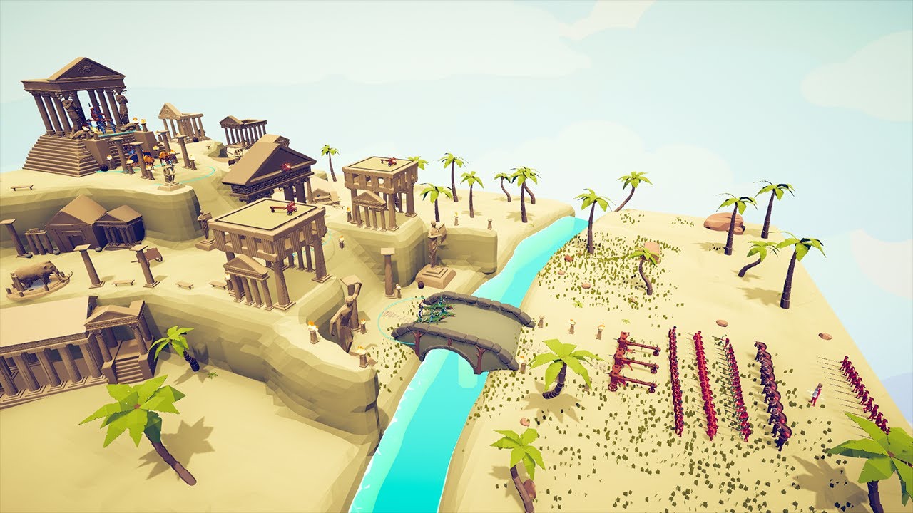 EGYPT TEAM VS OTHER TEAMS 𓂀 | Totally Accurate Battle Simulator TABS