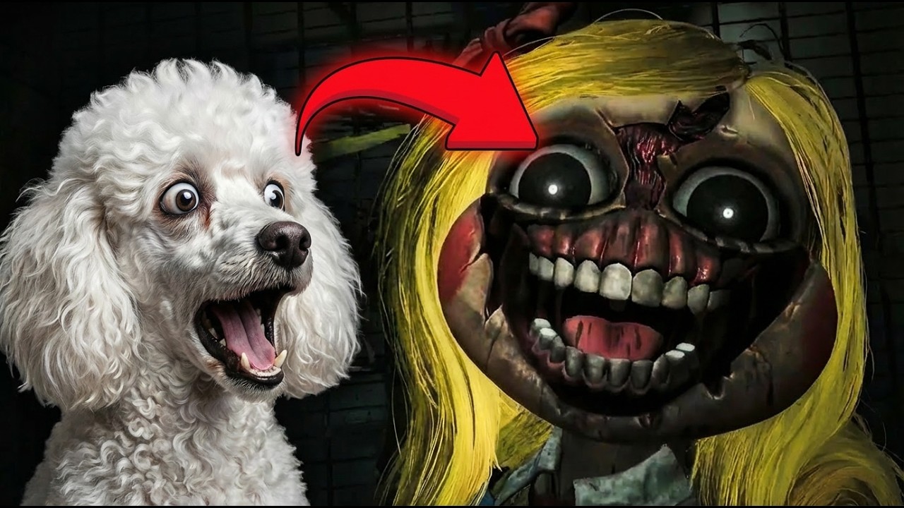 Na pudlíka útočí šílená učitelka v poppy playtime chapter 3😱🐩 ( poppy playtime 7)