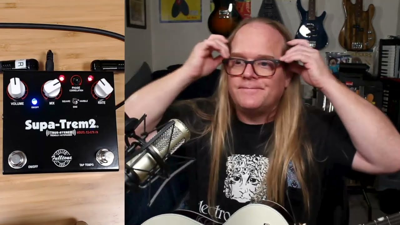 Fulltone Supa-Trem2 + Egnater Rebel 20 Mark II + Gretsch G6118T Demo