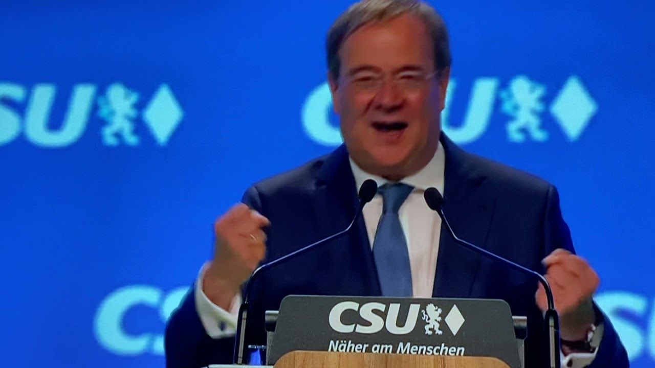 Was Armin Laschet auf dem CSU-Parteitag wirklich gesagt hat - ungek&uuml;rzt