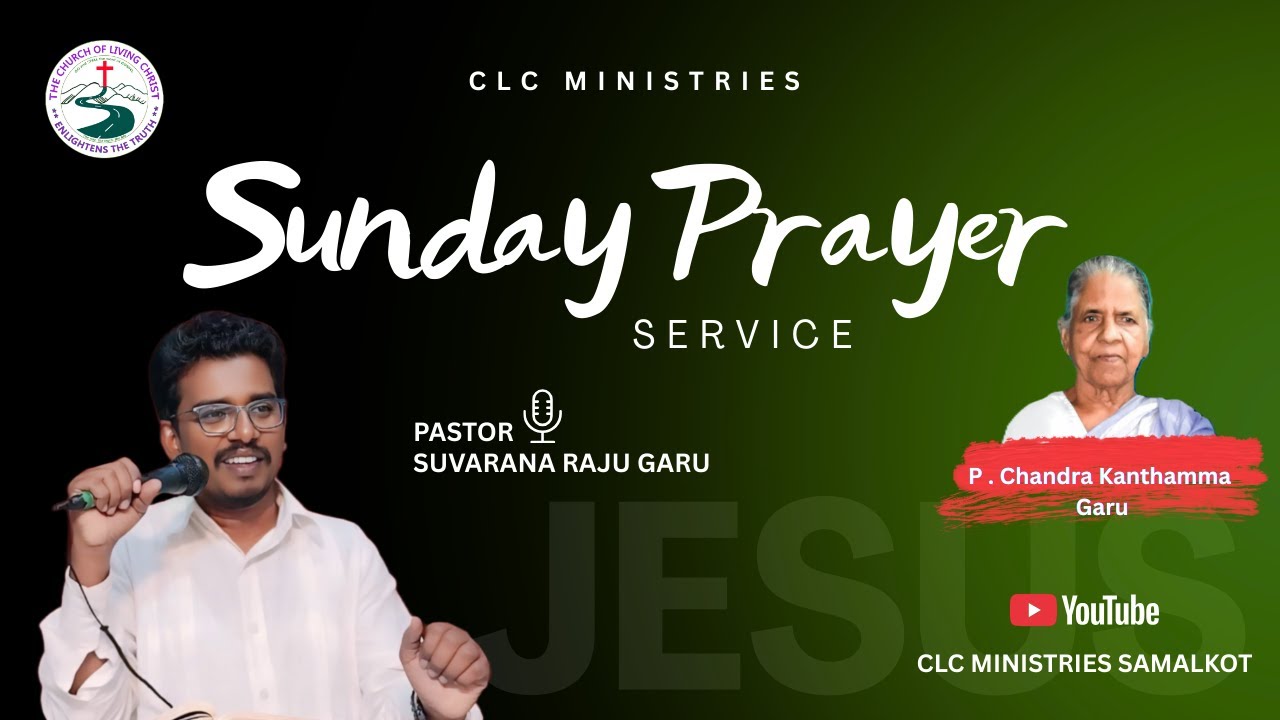 SUNDAY PRAYER SERVICE 8 -2 - 26