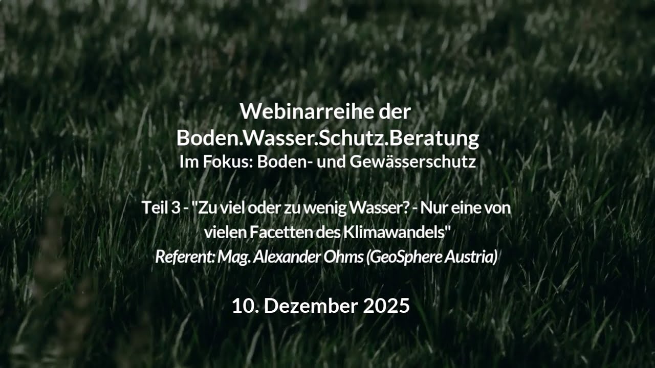 Webinar der BWSB Teil 3-
