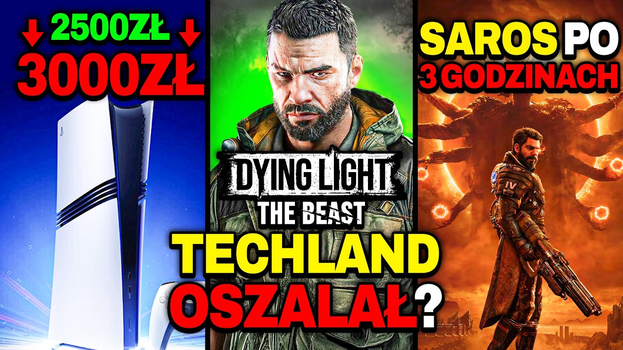 OGROMNY PATCH DO Dying Light The Beast (za darmo) &mdash; Saros PO 3 GODZINACH &mdash; Podwyżka Cen PS5? &mdash; Xbox