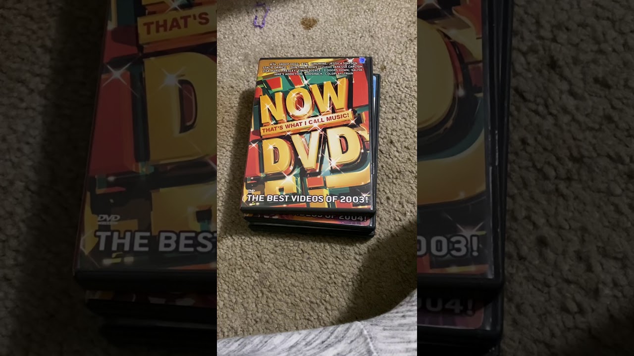 My “NOW That’s What I Call Music” DVD Collection