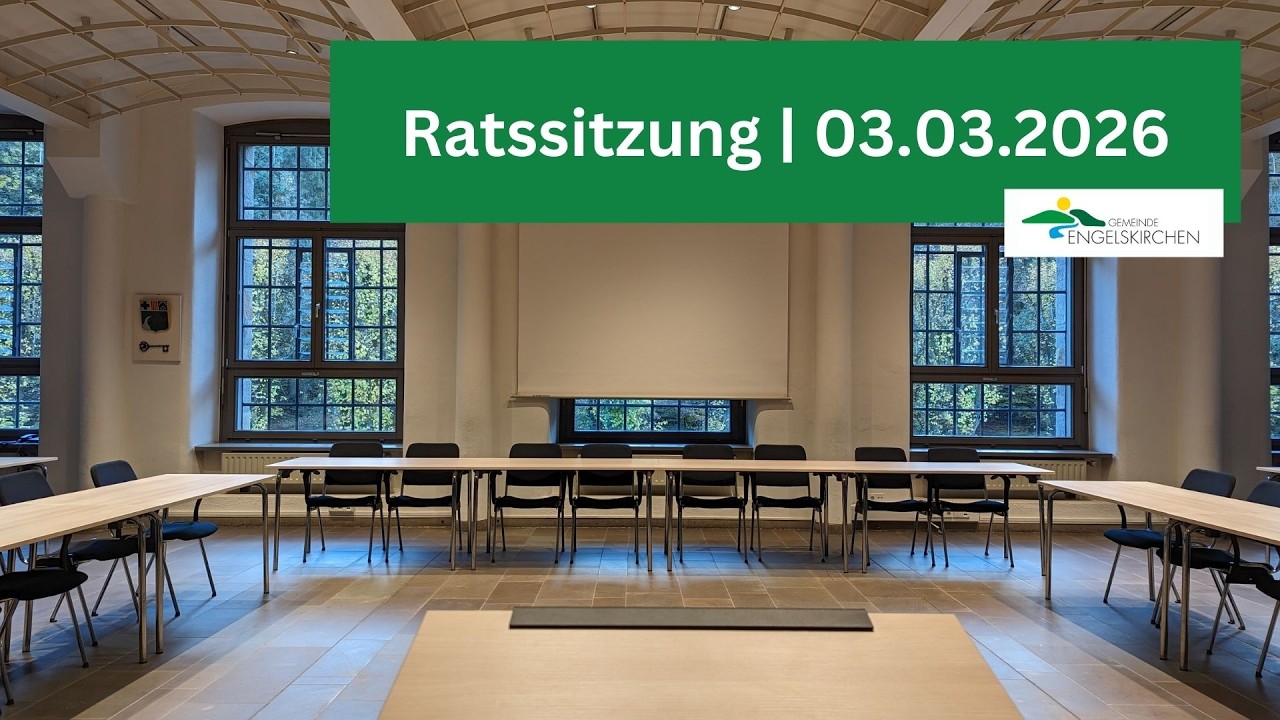 4. Sitzung des Rates der Gemeinde Engelskirchen 03.03.2026 | Gemeinde Engelskirchen