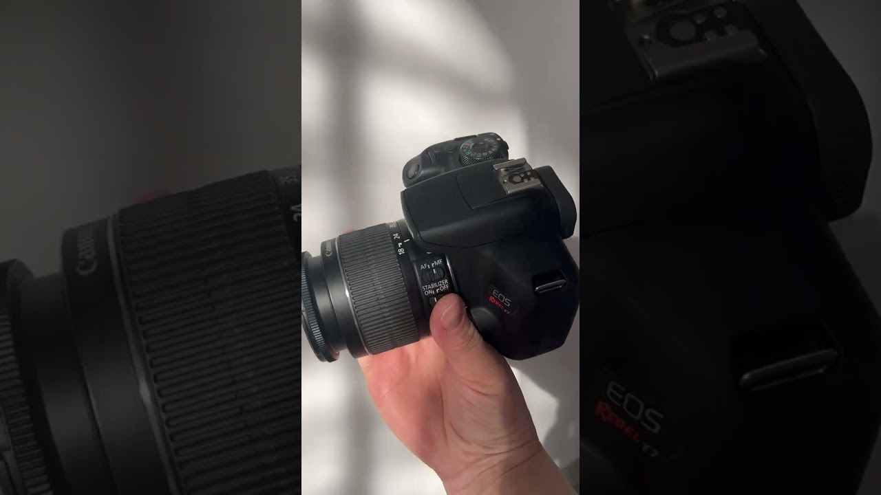 Canon camera EOS rebel T7