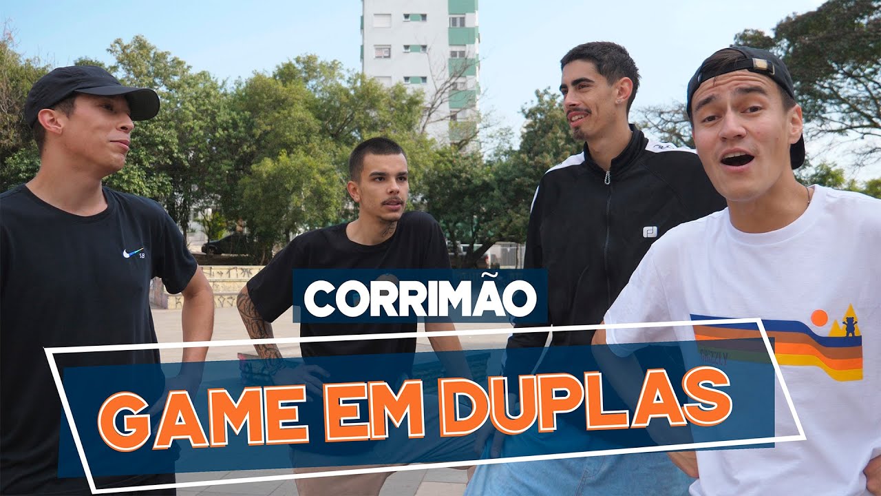 GAME ano CORRIMÃO em DUOS - Abe e João vs. Dani e Diego