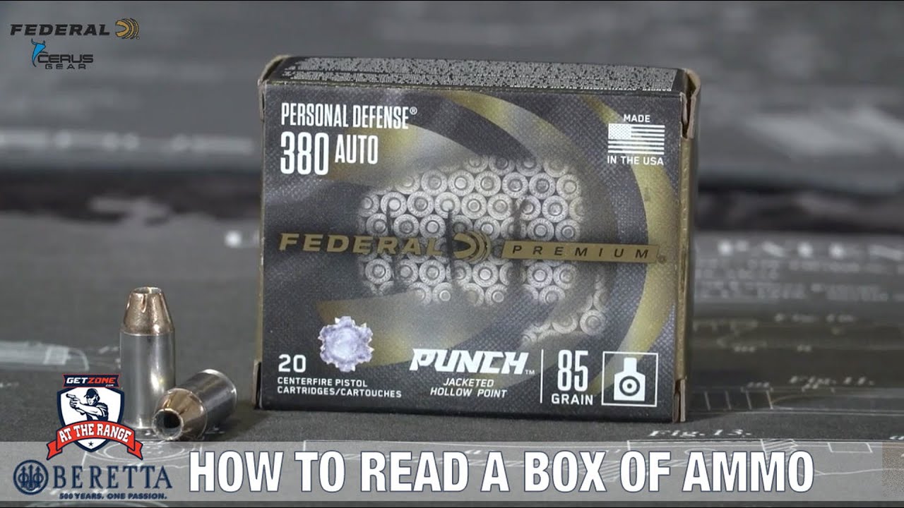 At the Range: How to Read a Box of Ammo