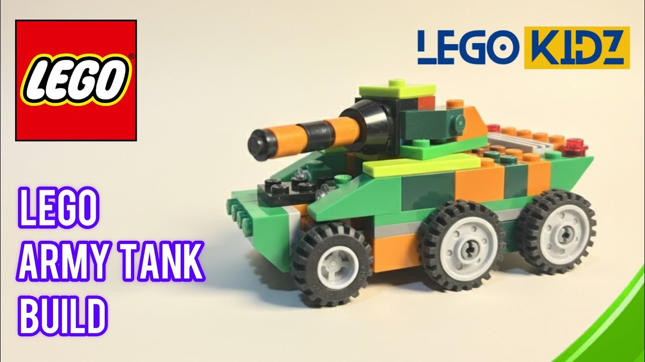 Let’s Build a Powerful LEGO Army Tank! | Lego Classic 10696