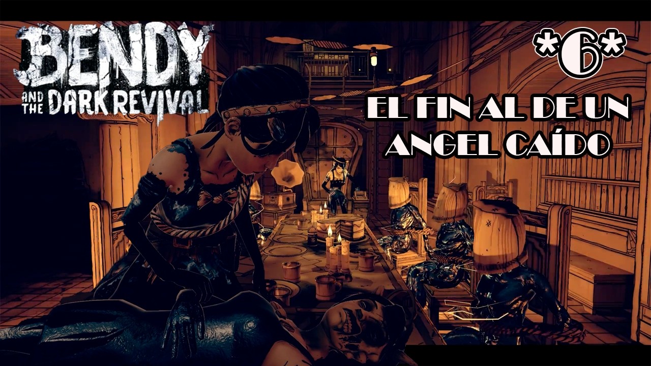# 6 # | BENDY AND THE DARK REVIVAL_ ME PERSIGUE LA LOCA DE  ALICE ANGEL _ #gameplayespañol #terror