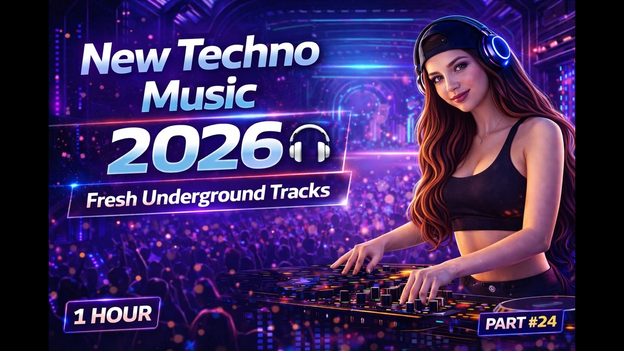 New Techno Music 2026 ⚡ 1 Hours Nonstop Party Mix