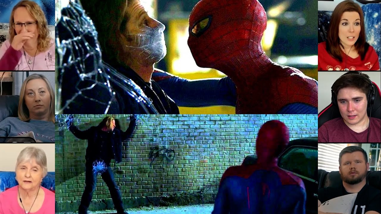 Spider man vs Car thief | The Amazing Spider Man 1 | Reaction Mashup | #spiderman