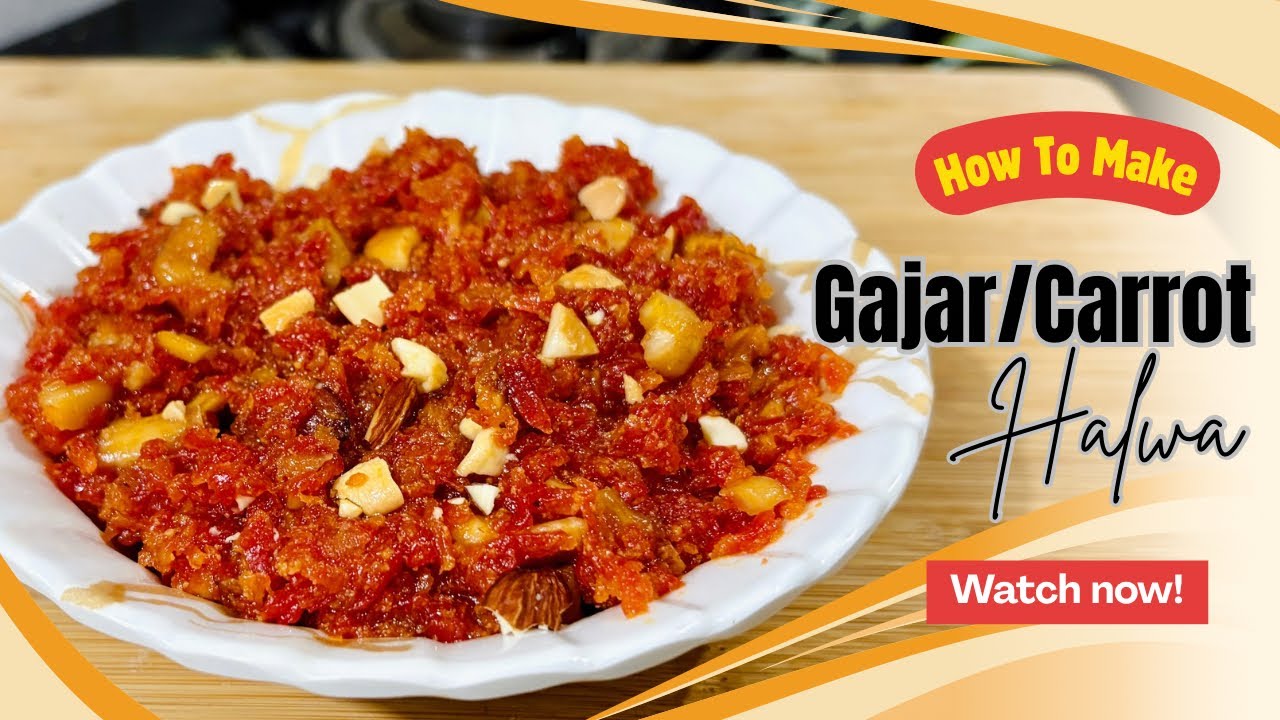 Gajar ka Halwa Recipe | आसान गाजर का हलवा कैसे बनाएं | How to Make Carrot Halwa at Home