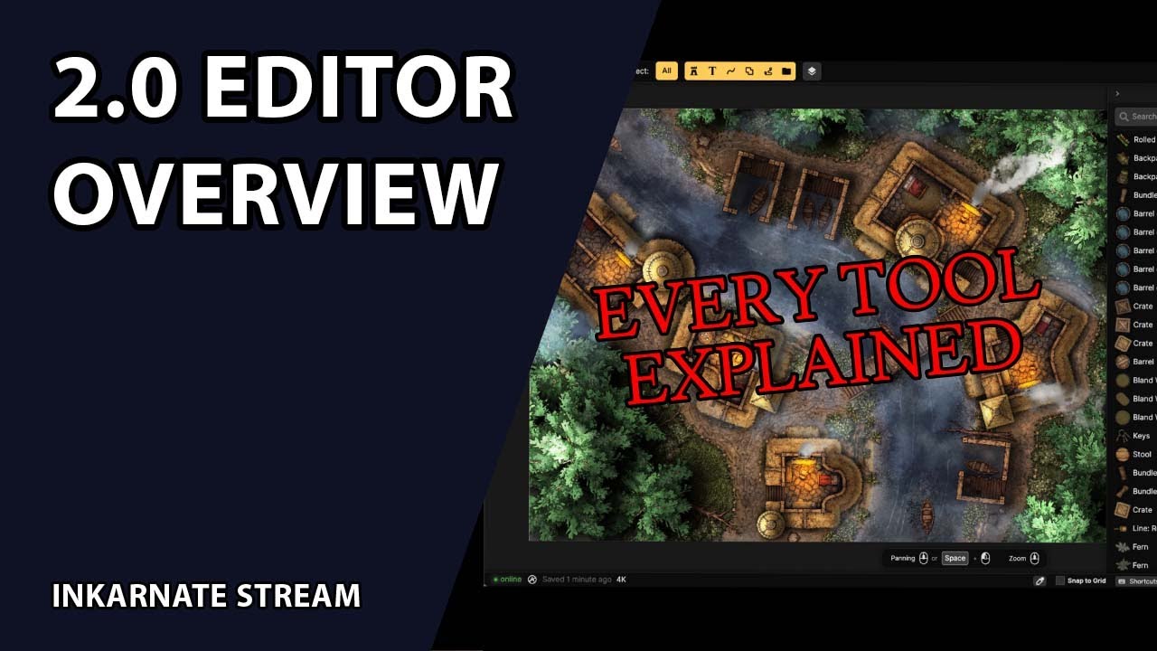 2.0 Editor Overview | Inkarnate Stream