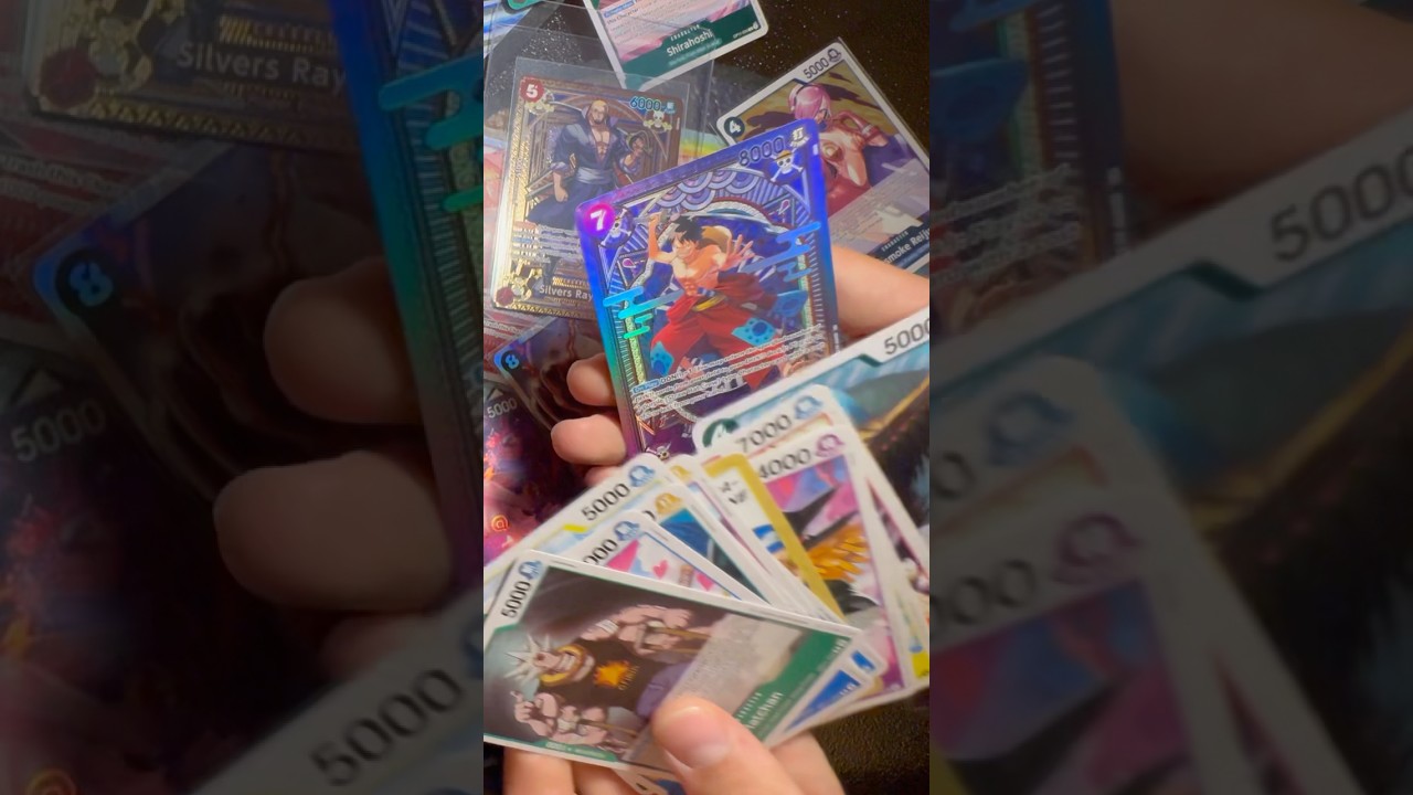 LUFFY TAROU Pulled From OP-11 Booster Pack During Dual Magic Card Opening SP ST18-005 SR OnePieceTCG