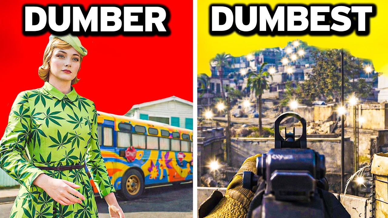 The 20 DUMBEST Maps in Call of Duty History