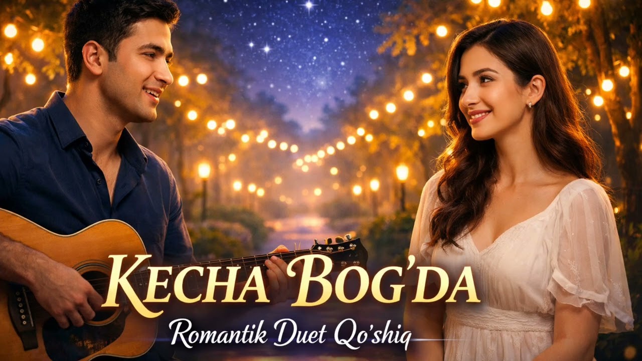 Kecha Bog&lsquo;da 🌙 Romantik Duet Qo&lsquo;shiq | Eng Yangi O&lsquo;zbek Sevgi Qo&lsquo;shig&lsquo;i