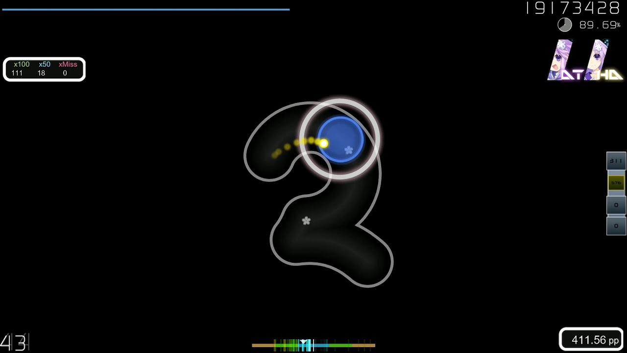 [osu!] Rise Of The Chaos Wizards HDDT 85.6% PASS (270bpm streams)