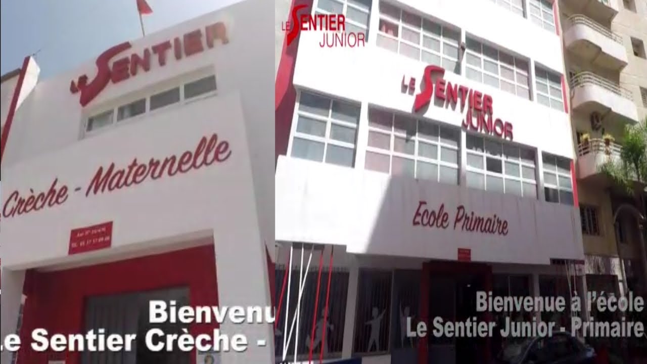 جولة في مدرسة le sentier junior et le sentier maternelle à Kénitra