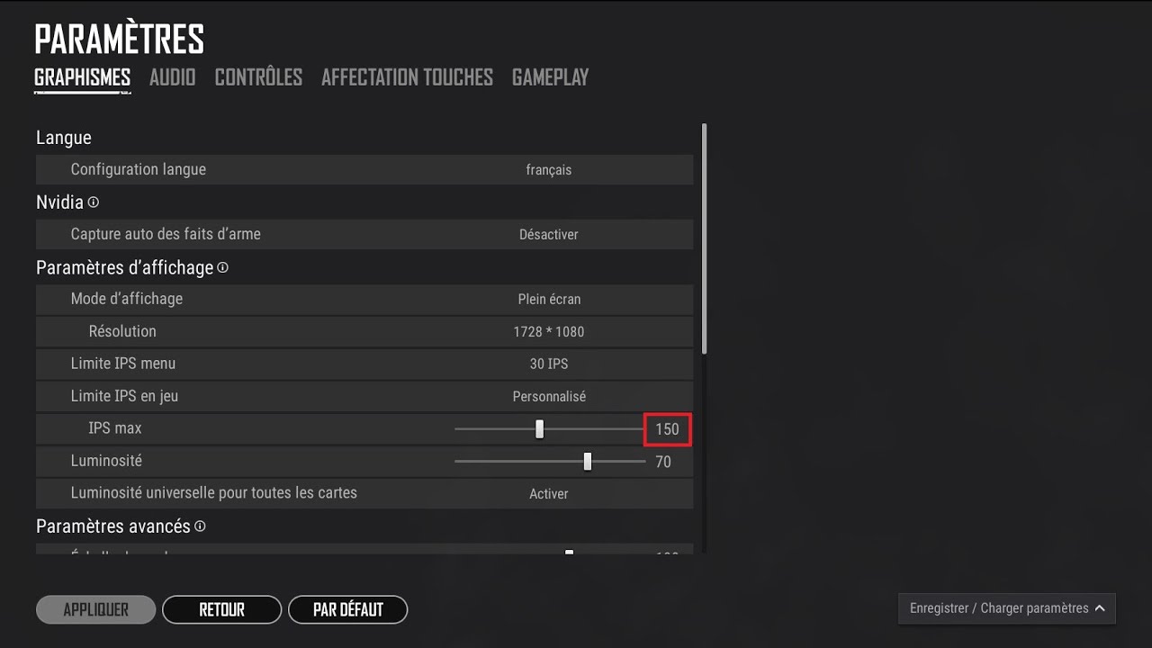 Bien comprendre les paramètres sur Pubg Ps4/Ps5