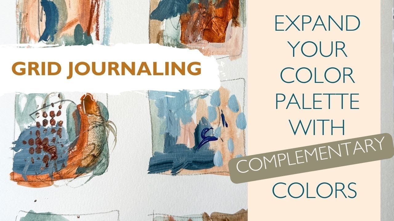 Using Complementary Colors in Grid Journaling