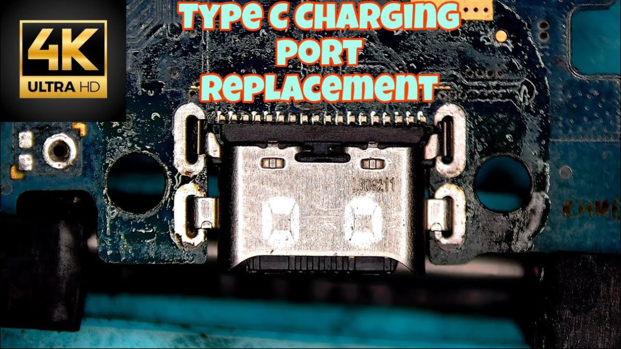 C Type Charging Connector Change😱 / type с charging port replacement