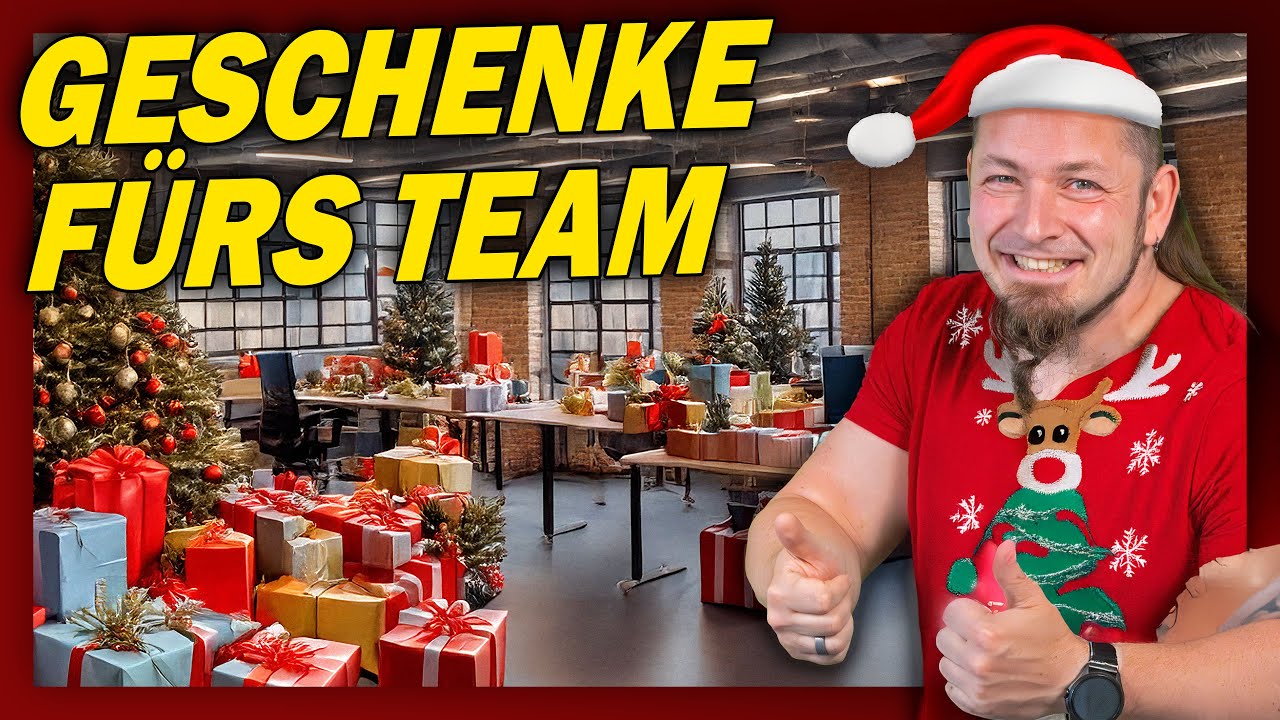 (Schrott-)Wichteln mit dem Team! - Weihnachten 2024