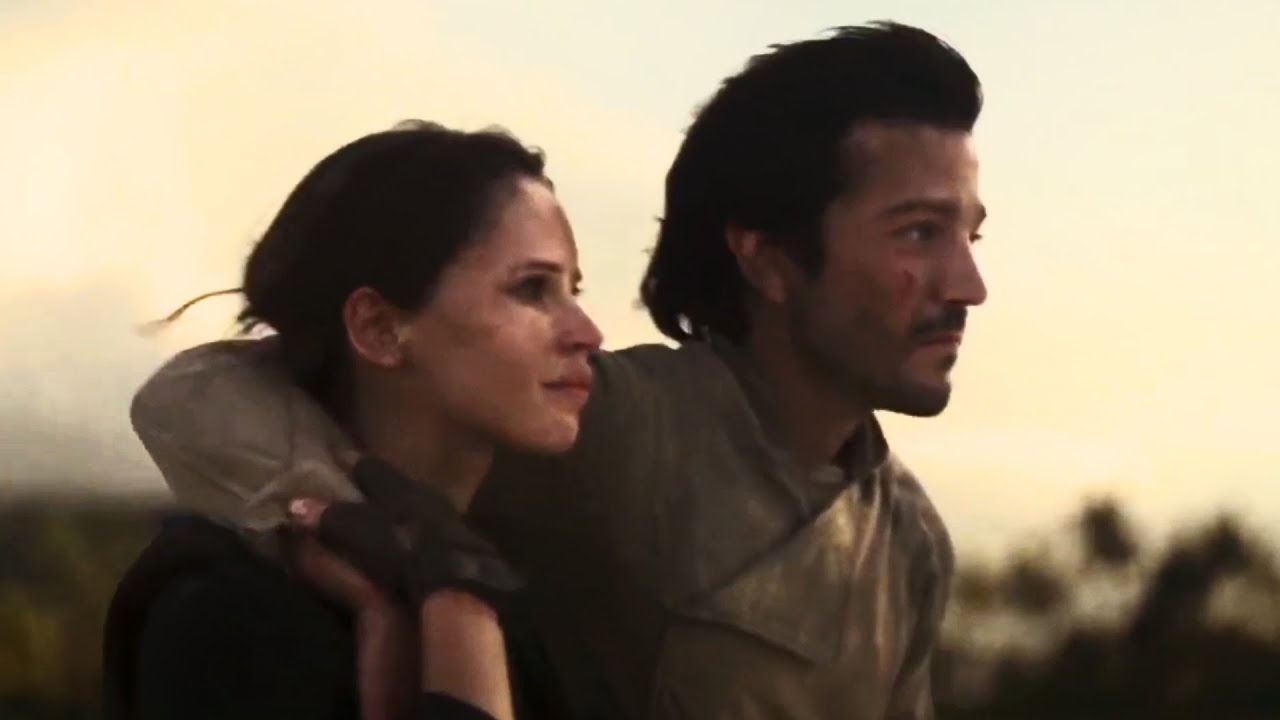 Rogue One (2016) 'Death of Jyn Erso & Cassian Andor' scene