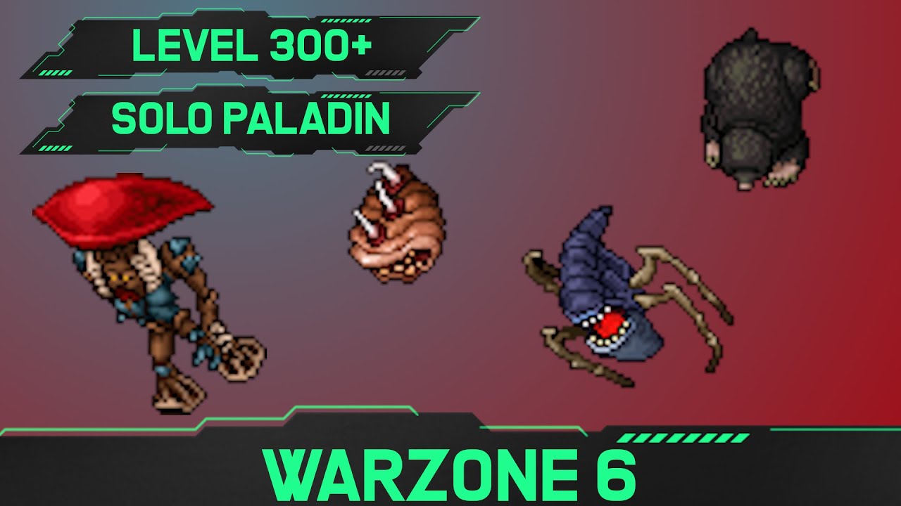 Warzone 6 — Лютопасть — Одиночная охота на паладина [300+]