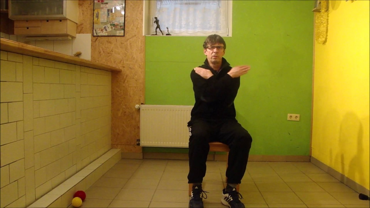 Sport für zuhause Sitzen- Fordere dein Gedächtnis heraus  Parkinson / MS / Schlaganfall