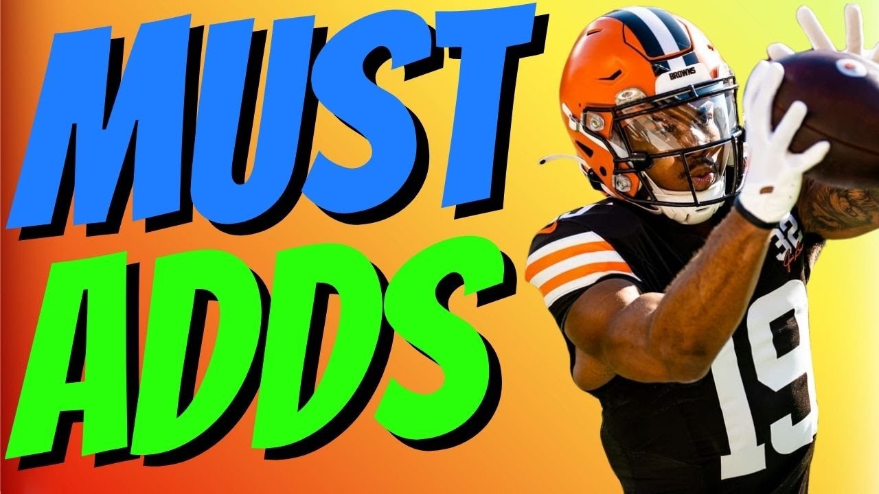 MUST ADD PLAYERS in Week 9 | 10 Fantasy Football Week 9 Waiver Wire Pickups