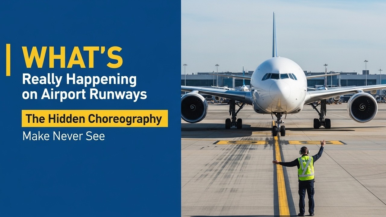 Airport Runway Secrets EXPOSED What's REALLY Happening Behind the Scenes