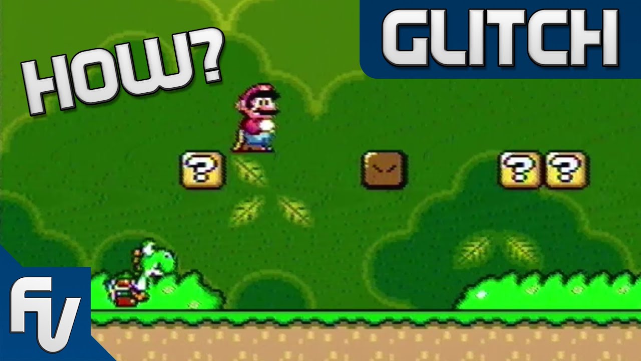 Quick Glitch Showcase - Invisible Block in Top Secret Area! [SMW]