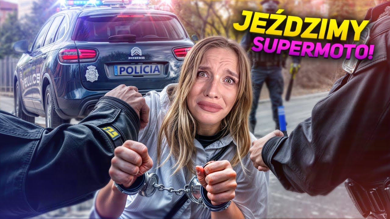 HISZPAŃSKA POLICJA ZNISZCZYŁA NAM WYJAZD SUPERMOTO *jechał na kole* ft. GUWER